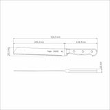 Century Wood Forged Bread Knife, 8"