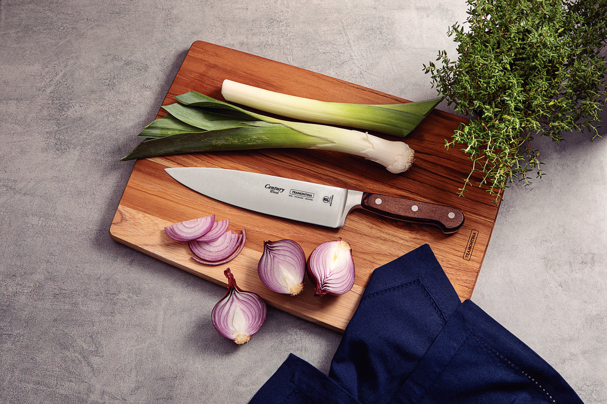 Century Wood Forged Chef's Knife, 8"