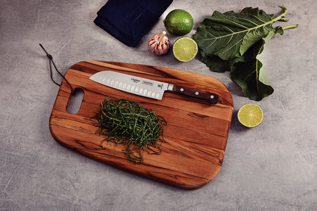 Century Wood Santoku Knife, 7"