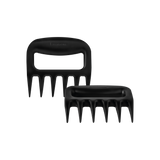 Churrasco Black ABS Barbecue Claw Set, 2pc