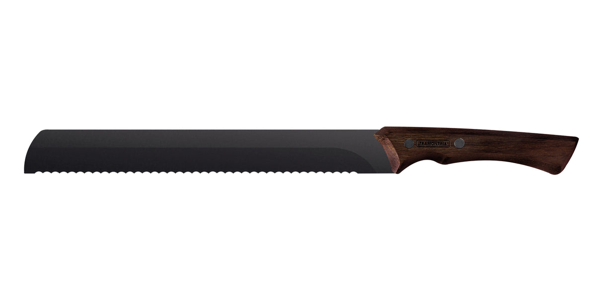 Churrasco Black Brisket Slicer Serrated Edge, 10" - FSC Certified