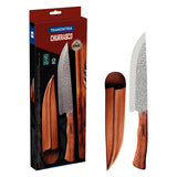 Nômade Meat Knife with Leather Sheath, 8"