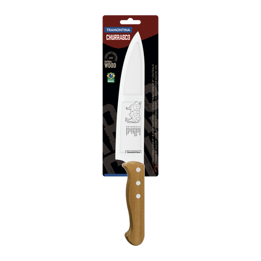 Tramontina Churrasco Meat Knife with Natural Wood Handle 8