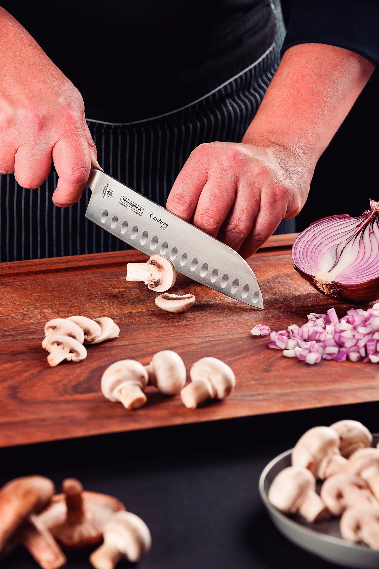 Century Forged Santoku Knife, 7"