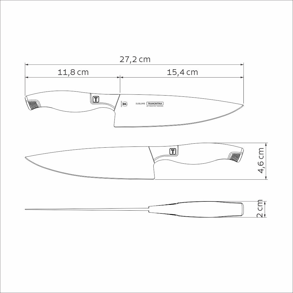 Sublime Chef's Knife, 6"