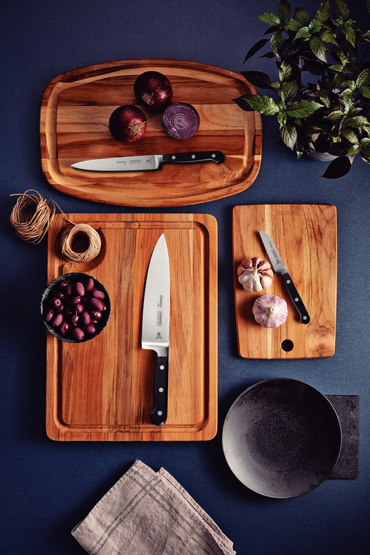 Tramontina Century 3-Piece Knife Set with Stainless-Steel Blade and Fiberglass-Reinforced Polycarbonate Handles