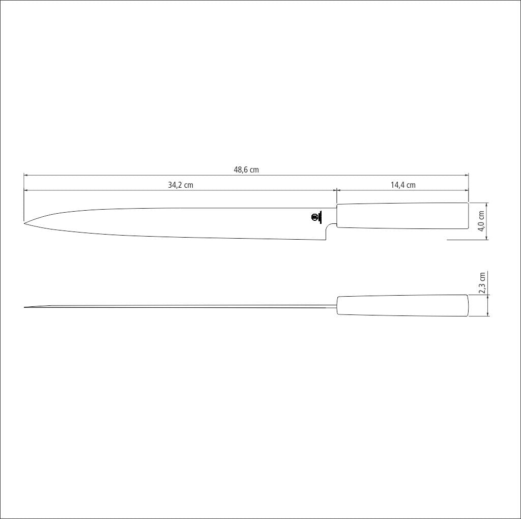 Sushi Yanagiba Knife, 13"