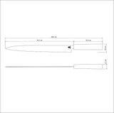 Sushi Yanagiba Knife, 13"