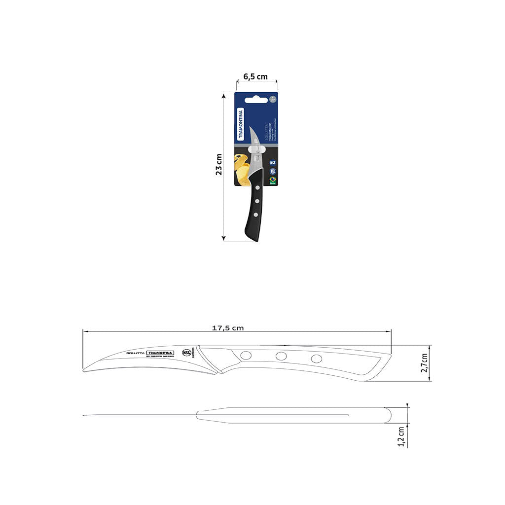 Solutta 4" Peeling Knife