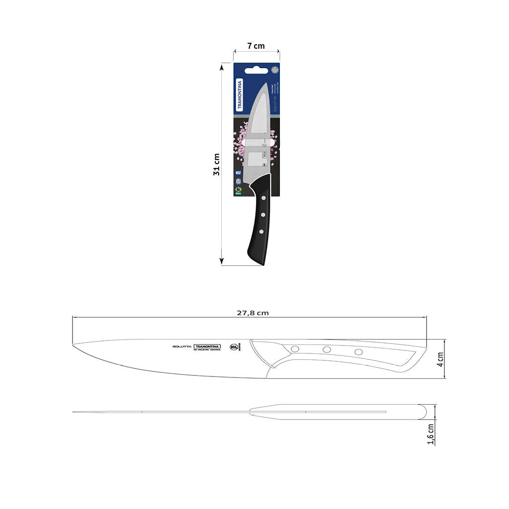 Solutta 6" Chef Knife