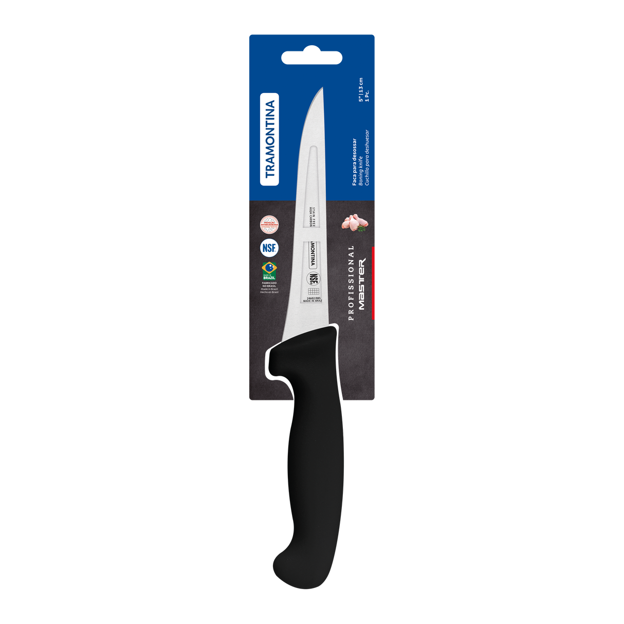Professional Master Black Boning Knife, 5"