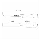 Professional Master Black Boning Knife, 7"