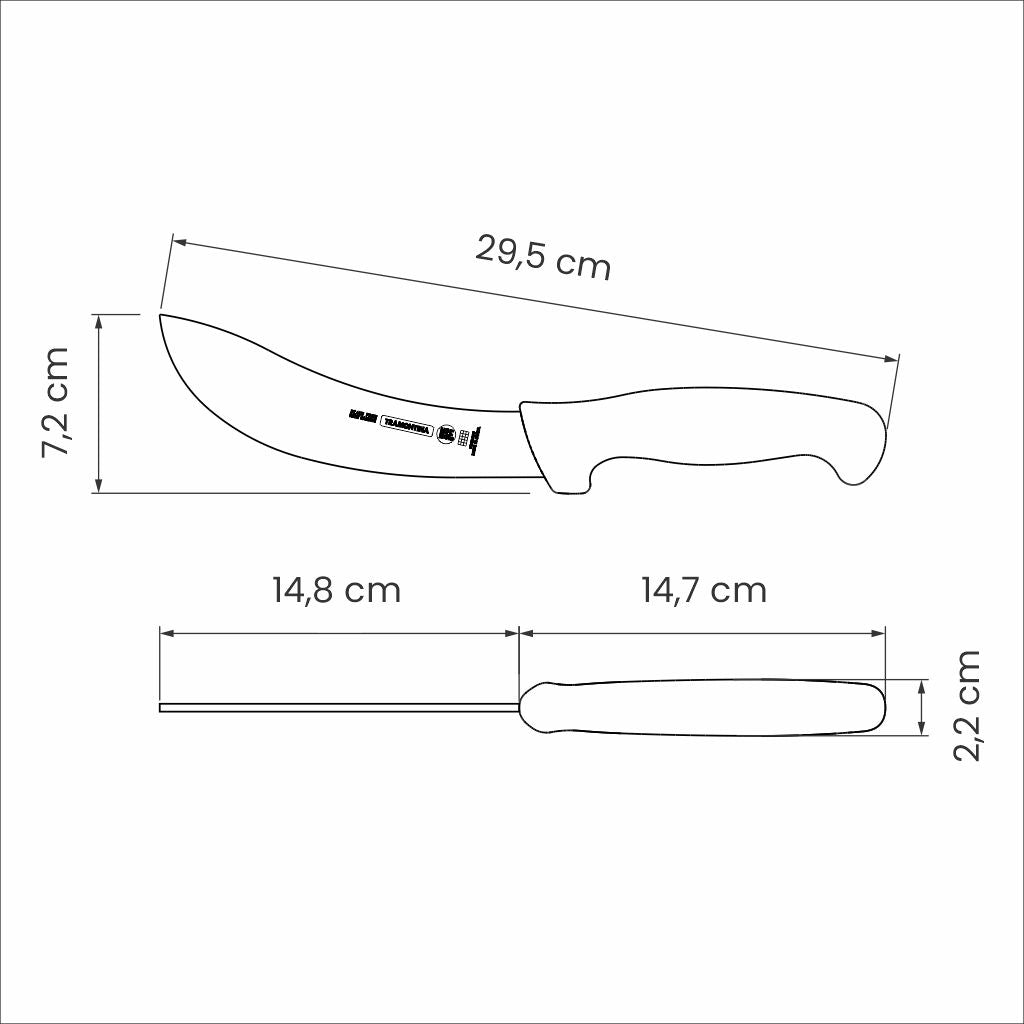 Professional Master Black Bloodletting Knife, 6"