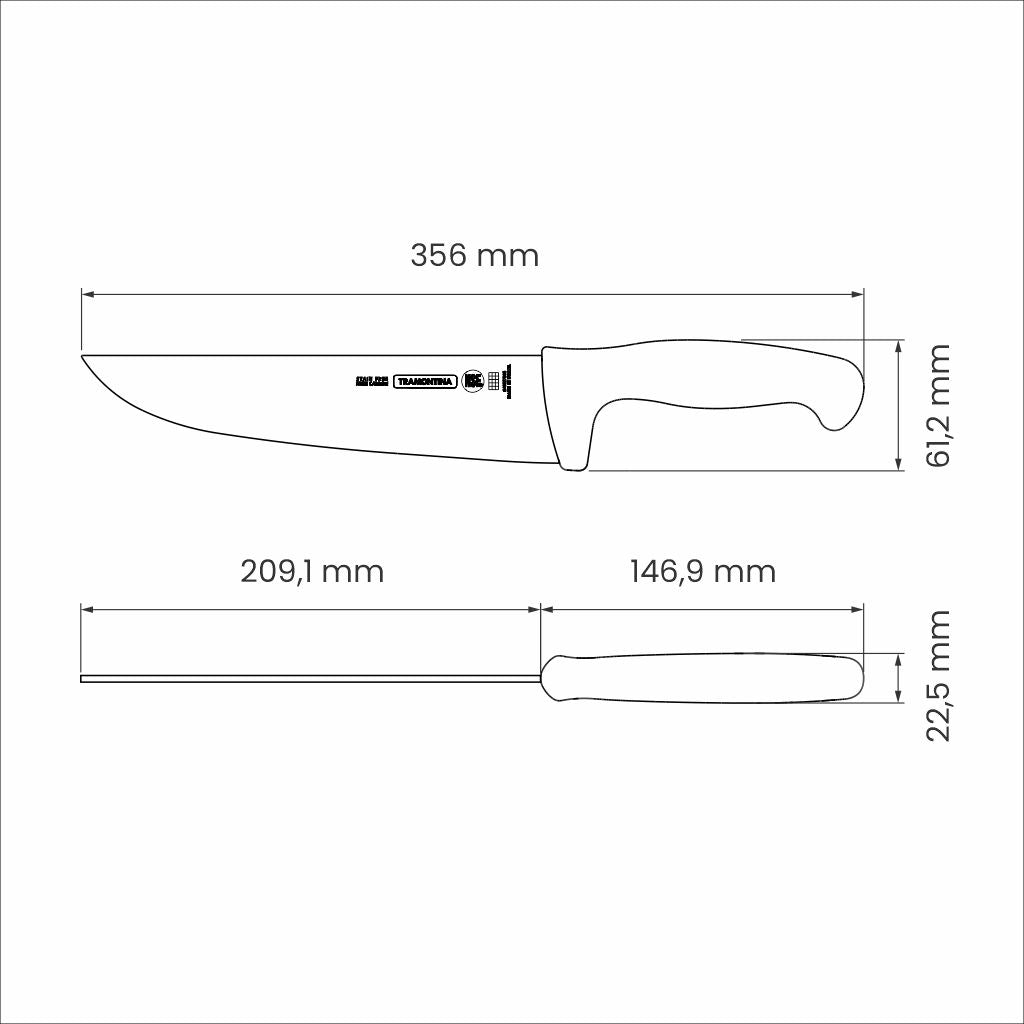 Professional Meat Knife, 8"