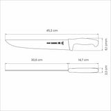 Professional Master Black Meat Knife, 12"