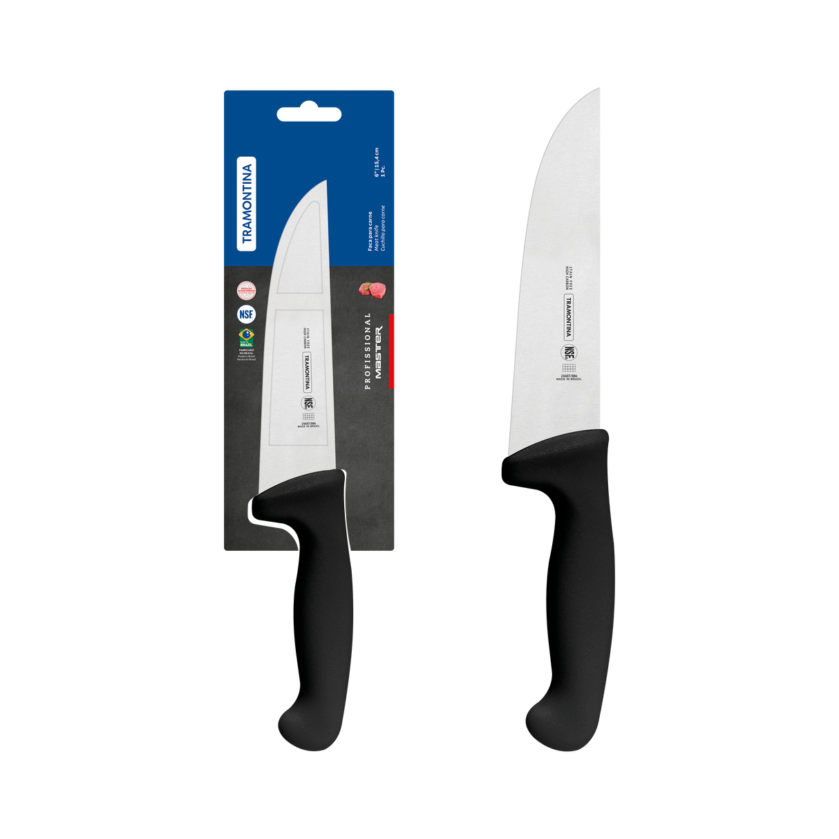 Professional Master Black Meat Knife, 6"