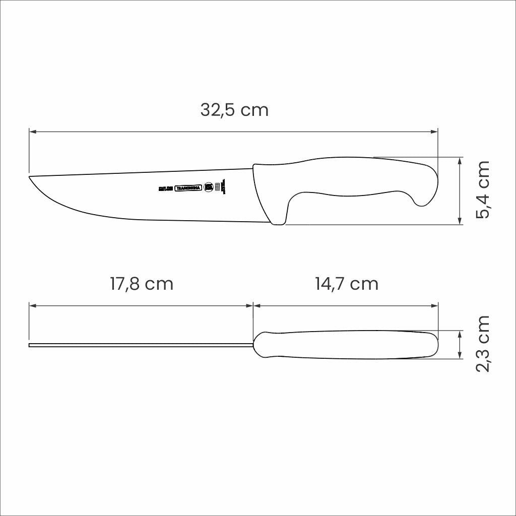 Professional Master Black Meat Knife, 7"