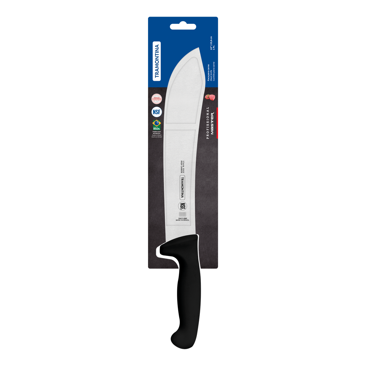 Professional Master Black Meat Knife, 10"
