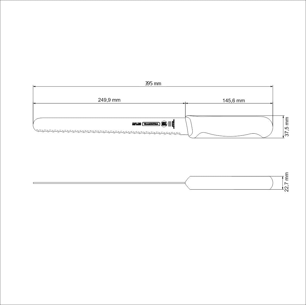 Professional Bread Knife, 10"