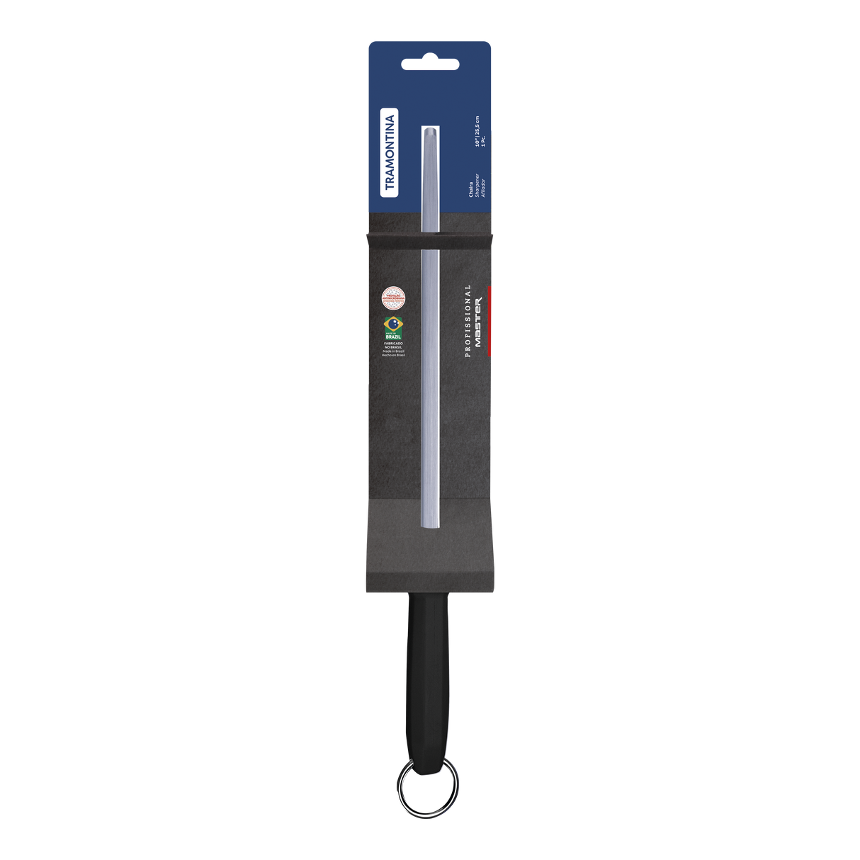 Professional Master Black Grooved Sharpener, 10"