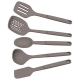 Soffta 5-Piece Grey Silicone Utensil Set