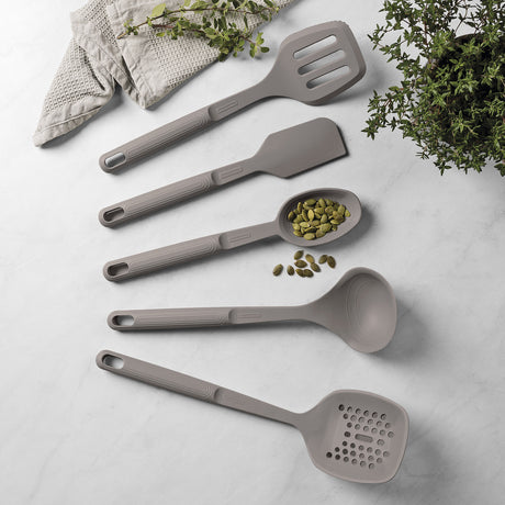 Soffta 5-Piece Grey Silicone Utensil Set