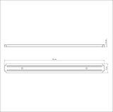 Plenus Magnetic Knife Rack, 55 cm