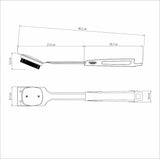 Churrasco Black Grill Brush