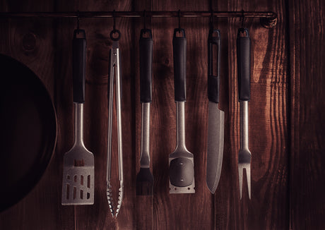 Churrasco Black Brush with Silicone Bristles