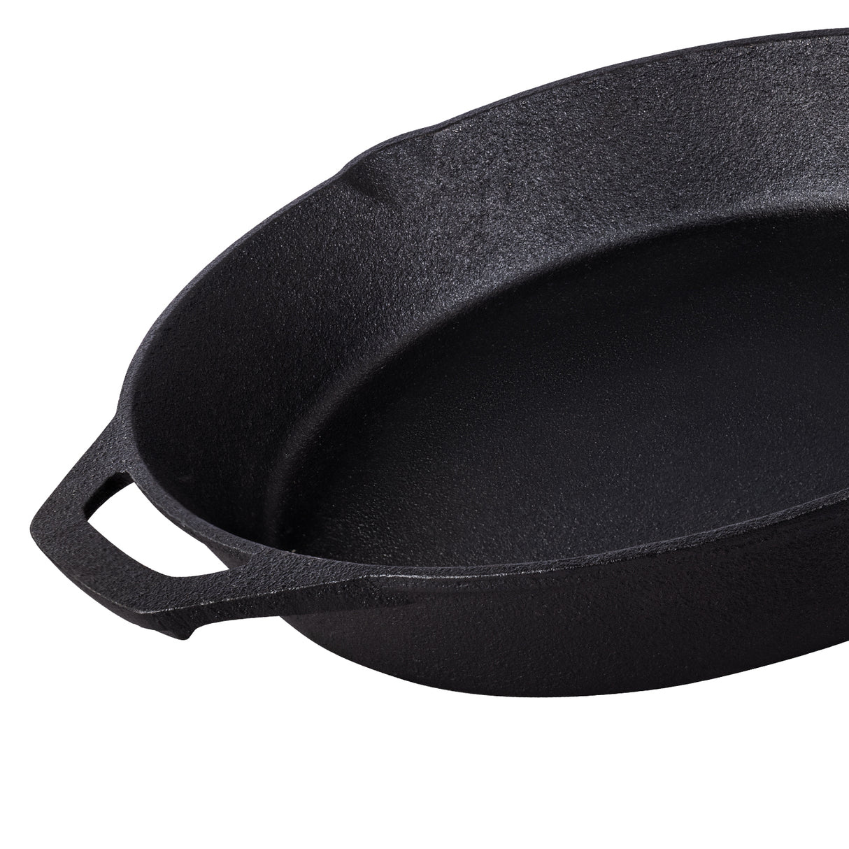 Pre-Seasoned Cast Iron Skillet Pan, 30cm