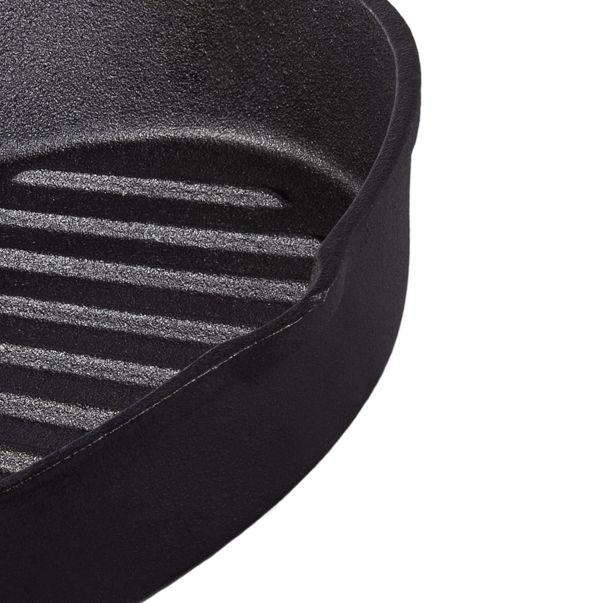Pre-Seasoned Cast Iron Griddle Pan, 28cm
