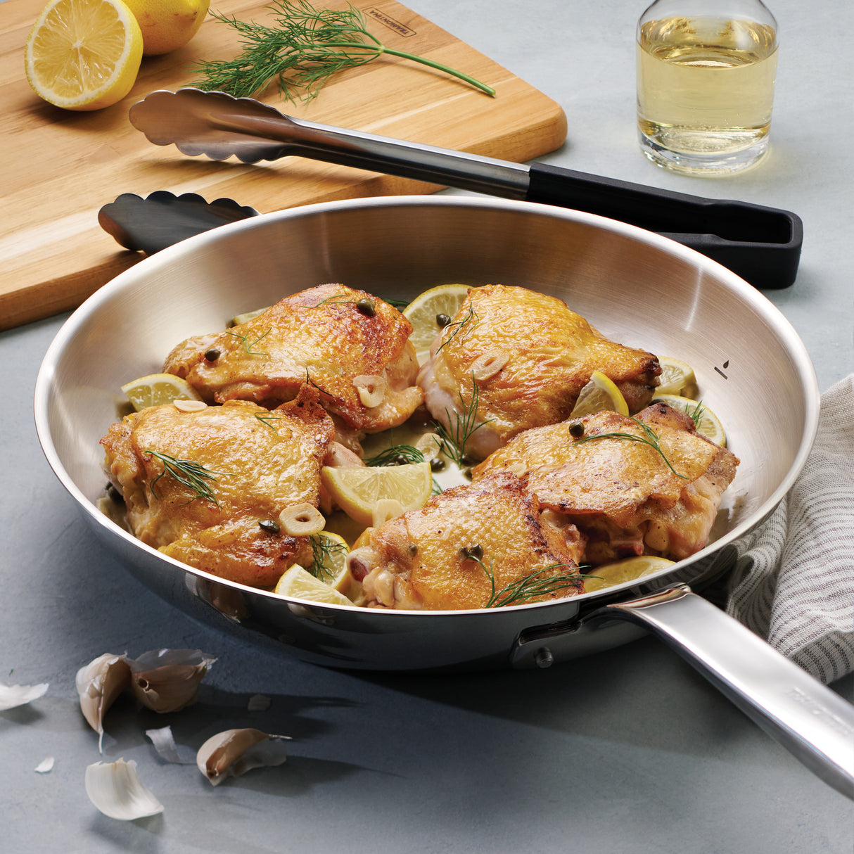 Tempo 7-Piece Stainless Steel Cookware Set