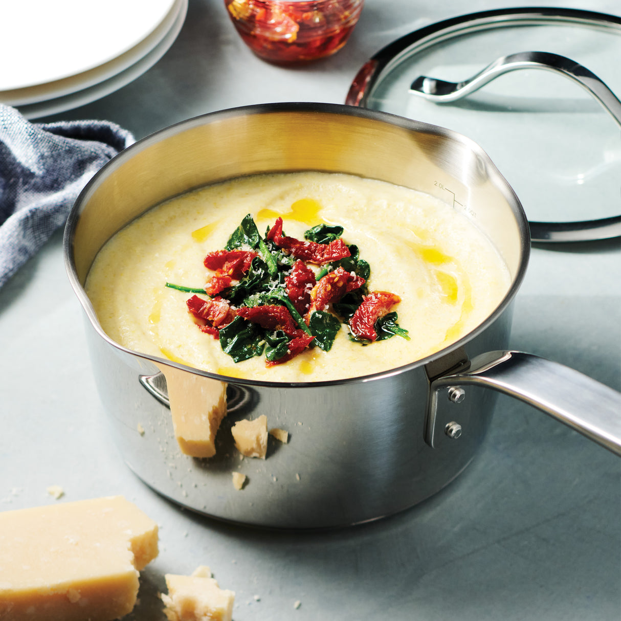 Tempo 7-Piece Stainless Steel Cookware Set