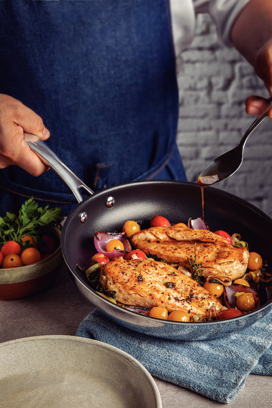 Tramontina Grano Triply Clad Non Stick Frying Pan - 20cm, 1.2L