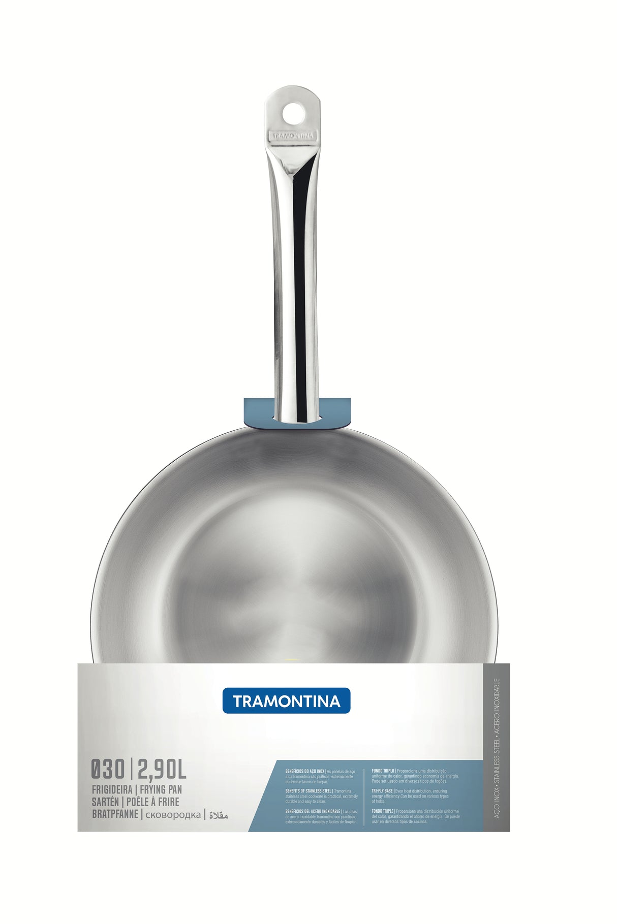 Professional Tri-Ply Base Shallow Frying Pan, 30cm, 2.9L