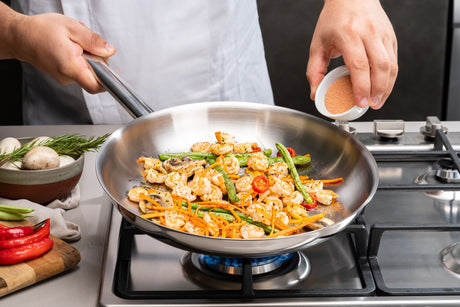 Professional Tri-Ply Base Shallow Frying Pan, 30cm, 2.9L