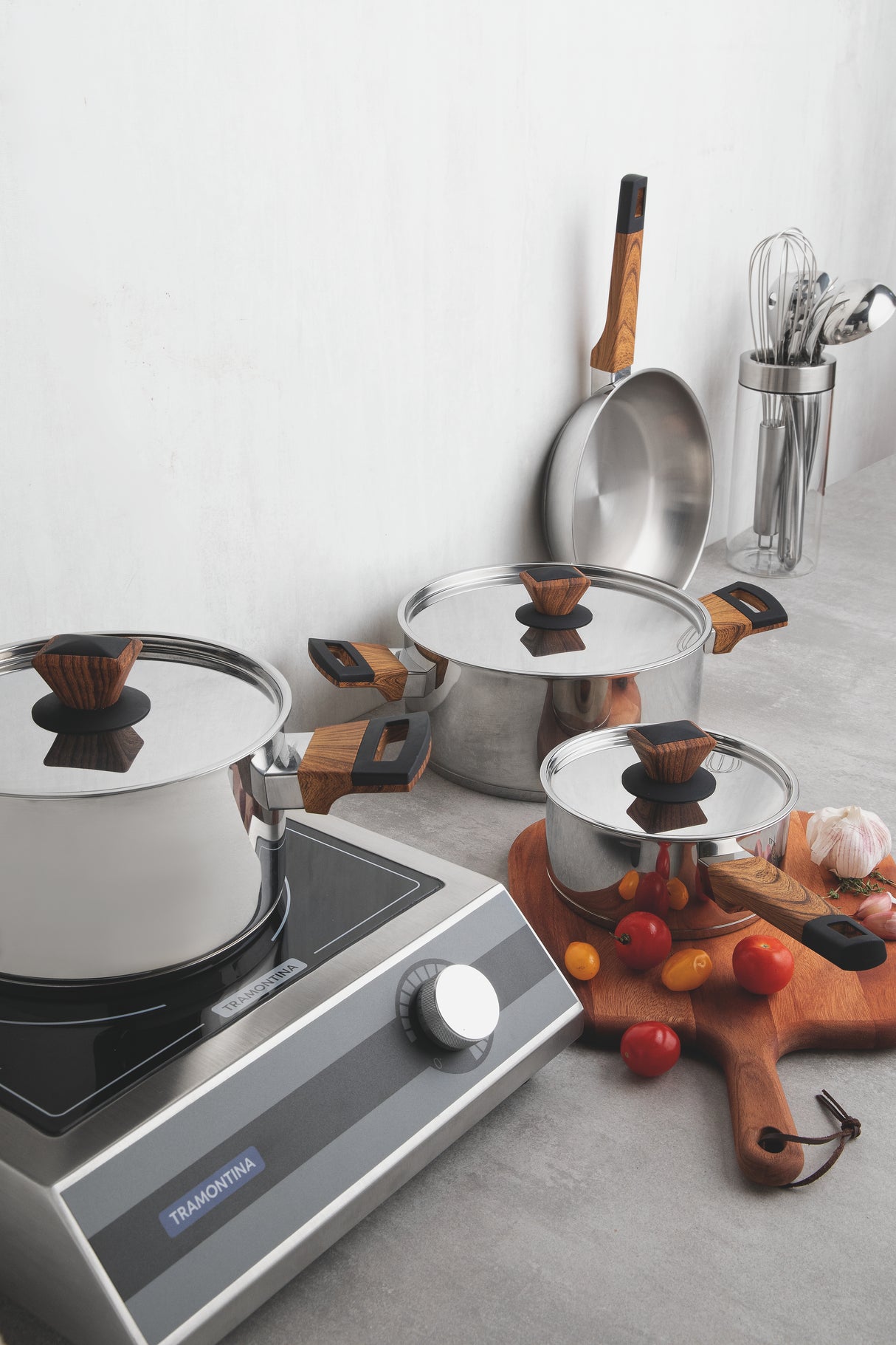 Brava Stainless Steel 4-Piece Cookware Set