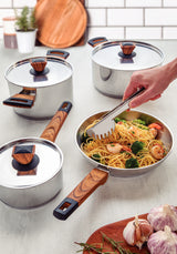 Brava Stainless Steel 4-Piece Cookware Set