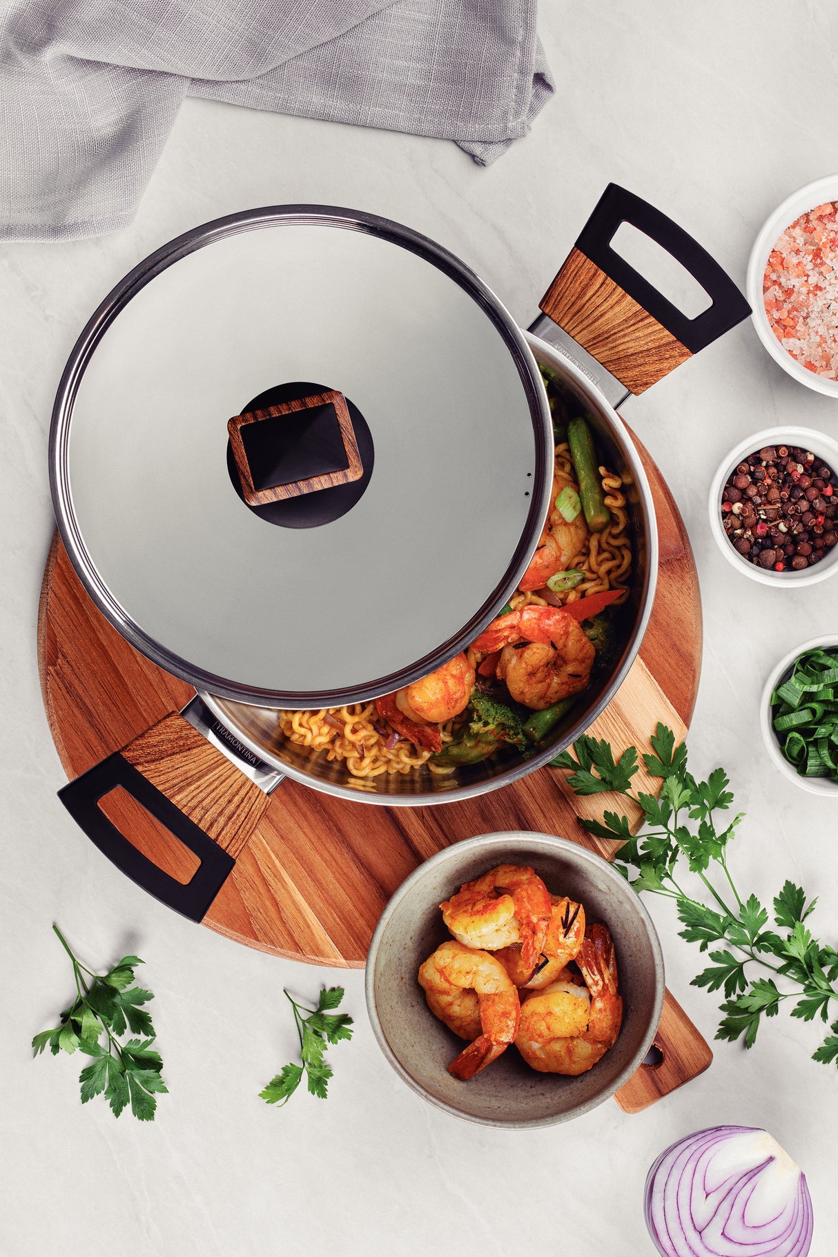 Brava Stainless Steel 4-Piece Cookware Set