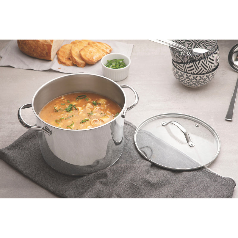 Load image into Gallery viewer, Tramontina 4-Piece Una Cookware Set - Stainless Steel

