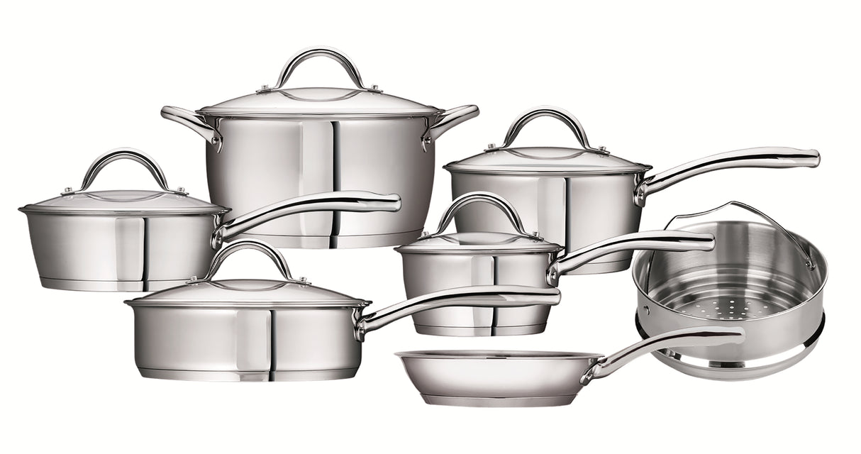 Professional Stainless Steel 7-Piece Cookware Set