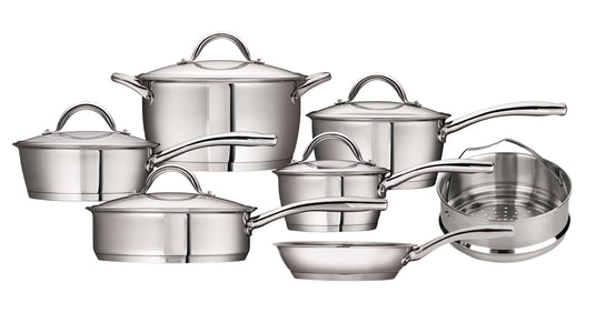 Professional Stainless Steel Cookware Set, 7Pc