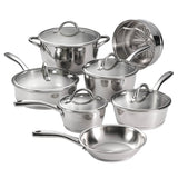 Professional Stainless Steel 7-Piece Cookware Set