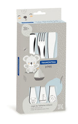 Le Petit 3-Piece Stainless Steel Chidren Flatware Set for Boys