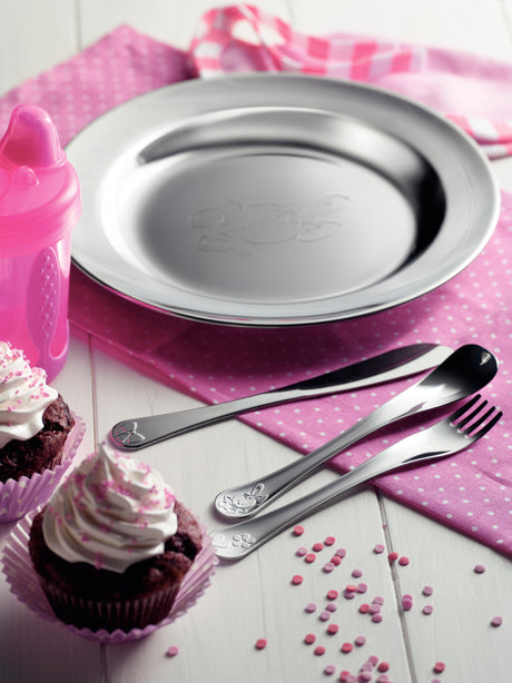 Le Petit 2-Piece Stainless Steel Chidren Flatware Set for Girls