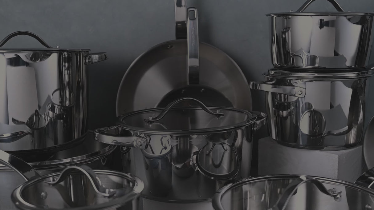 Tempo 7-Piece Stainless Steel Cookware Set