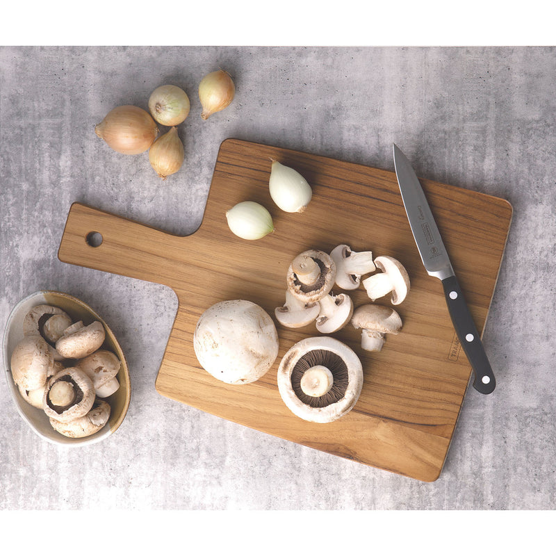 Load image into Gallery viewer, Tramontina Cutting Board Cutting Board With Handle, Teak Wood 340x230mm
