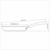 Professional Aluminium Non-Stick Frying Pan, 26cm
