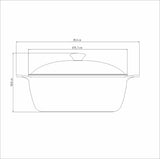 Lyon Golden Casserole, 30cm, 6.8L