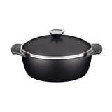 Lyon Black Casserole, 24cm, 3.7L